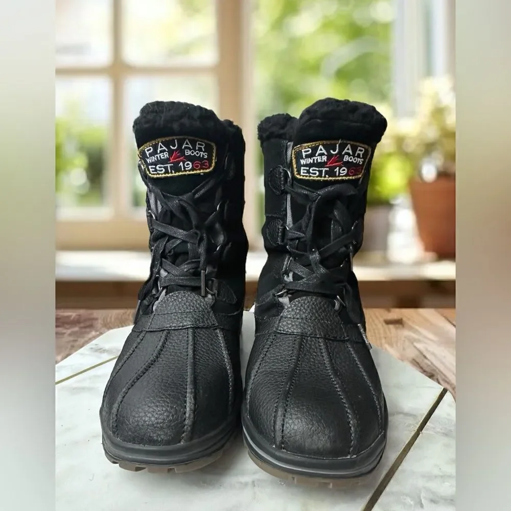 PAJAR Canada Winter Snow Insulated Waterproof Boots Size 8 to 8.5 EU 41